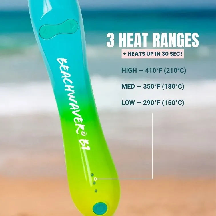 Beachwaver B1 Neon - Ocean Ombre