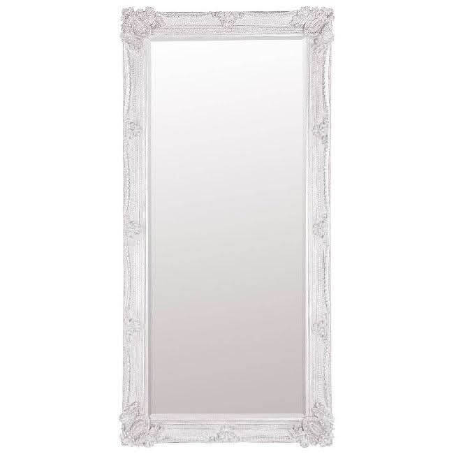 Victoria Cream XL Leaner Mirror 165cm X 80cm