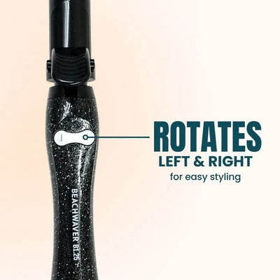 Beachwaver®B1.25 - Black Glitter