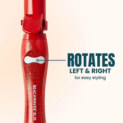 Beachwaver®B1.25 - Red Glitter