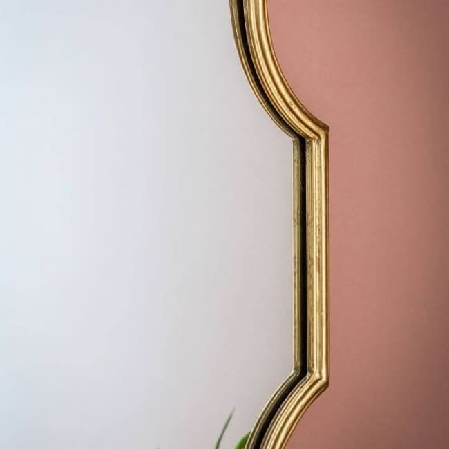 Cassie Gold Wall Mirror
