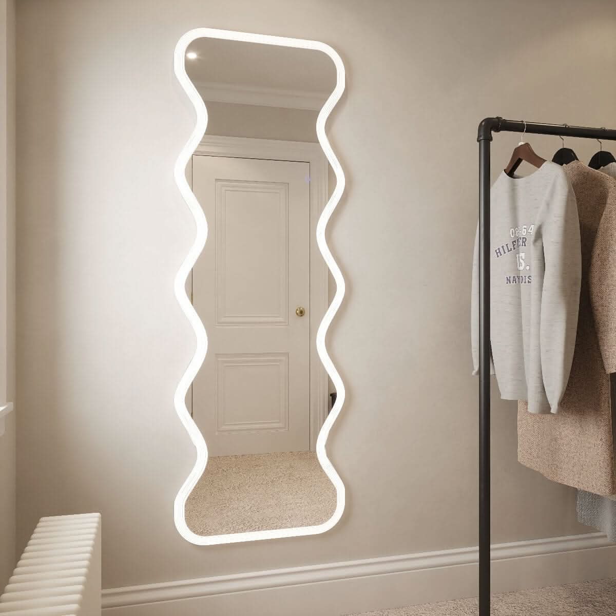 Lana Wavy Full Length Mirror 160 x 50cm
