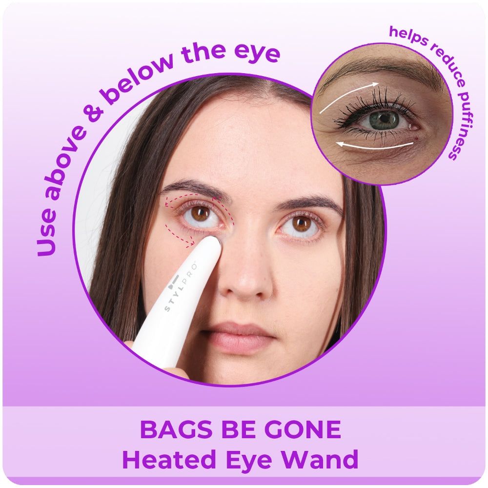 StylPro Bags Be Gone Heated Eye Massager